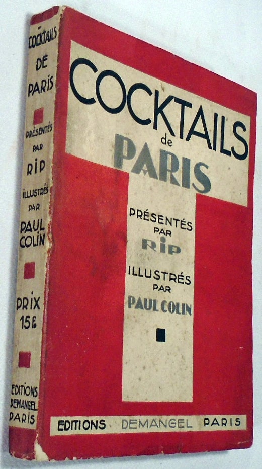 Item #34424 Cocktails de Paris. RIP, Georges-Gabriel THENON.