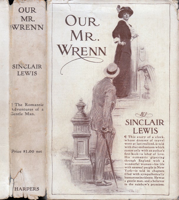 Item #34502 Our Mr. Wrenn, The Romantic Adventures of a Gentle Man. Sinclair LEWIS.