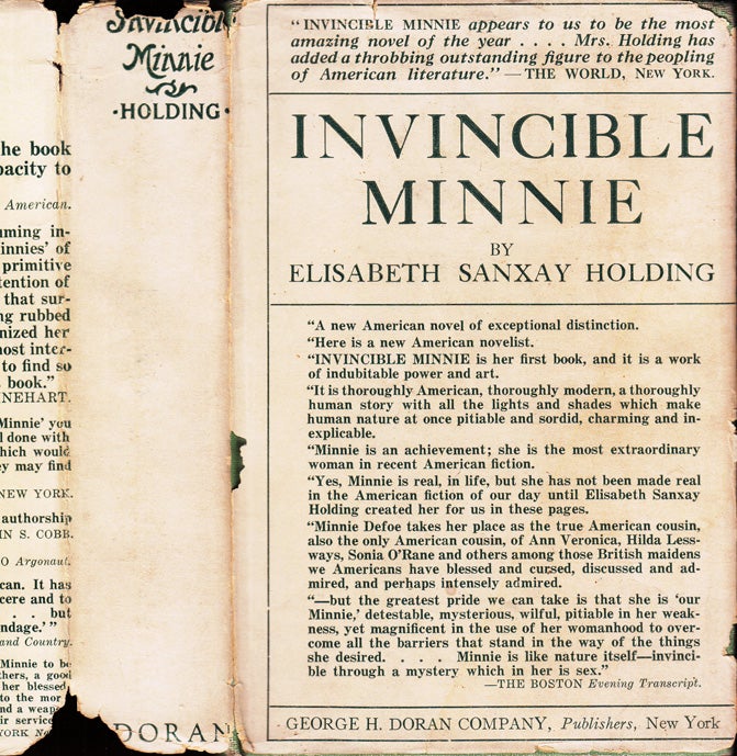 Item #34866 Invincible Minnie. Elisabeth Sanxay HOLDING.