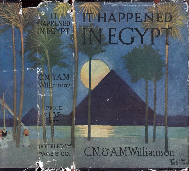 Item #34869 It Happened in Egypt. C. N. WILLIAMSON, A. M