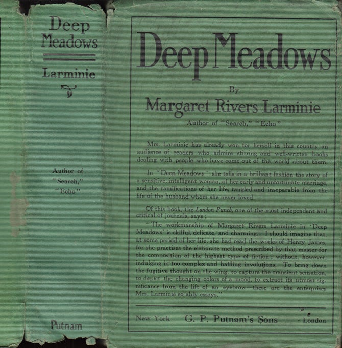 Item #34932 Deep Meadows. Margaret Rivers LARMINIE.
