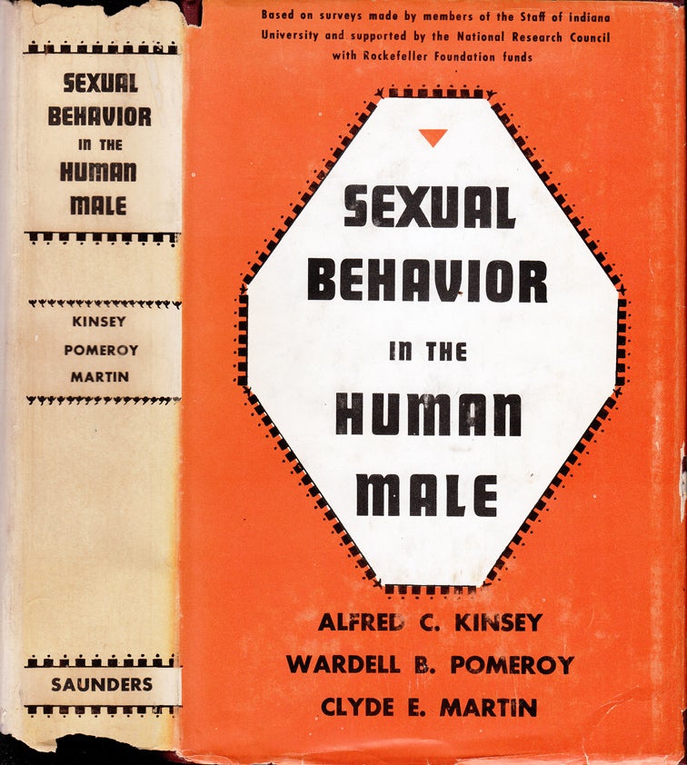 Item #35041 Sexual Behavior in the Human Male. Alfred C. KINSEY