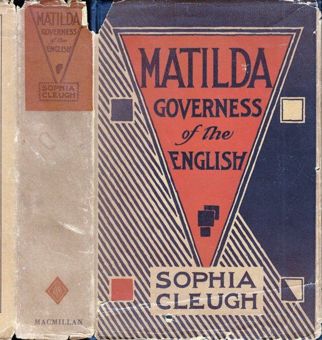Item #35043 Matilda, Governess of the English. Sophia CLEUGH.