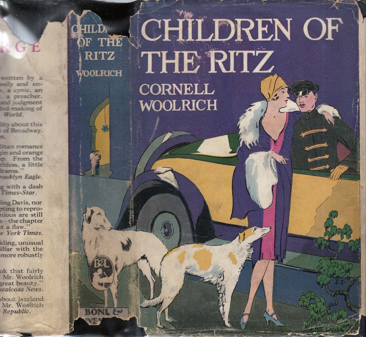Item #35047 Children of the Ritz. Cornell WOOLRICH