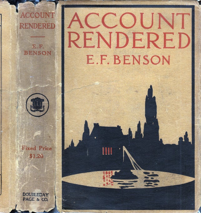 Item #35049 Account Rendered. E. F. BENSON