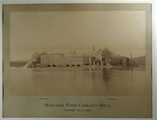 Large Sepia Toned Photograph of the Montague Paper Company Mill, Turners Falls, Massachusetts [20 by 12 inches]