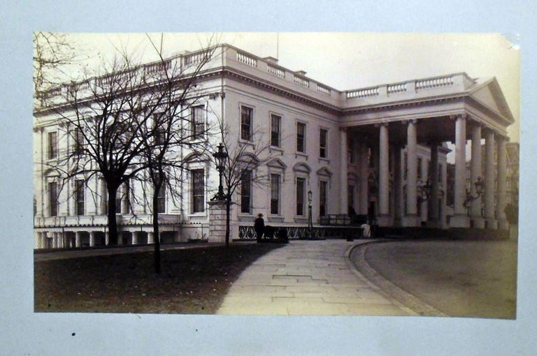 Item #35449 Original Photographs of White House, Navy Building and Treasury Building, Washington...