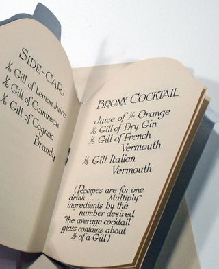 Cocktail Recipe New Years Greeting Card