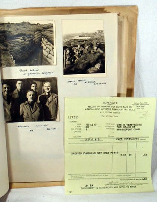 World War Two Allied Military Hospital Scrapbook: Laugarnes, Reykjavik: 167th Station Hospital Iceland