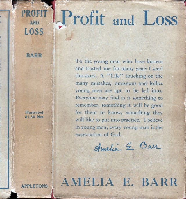 Item #35766 Profit and Loss. Amelia BARR