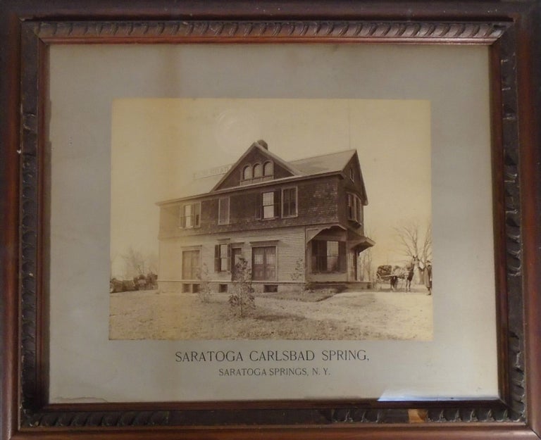 Item #35778 Saratoga Carlsbad Springs [Large Framed Photograph]. PHOTOGRAPH