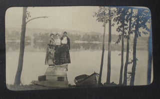 Photograph Album: White House, Capital Building, Canadian Scenes, Ice Boat, The Iron Steamboat Company