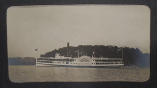 Photograph Album: White House, Capital Building, Canadian Scenes, Ice Boat, The Iron Steamboat Company