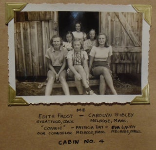 Scrapbook and Photograph Album: Camp Makaria, Maine (Girls Summer Camp)