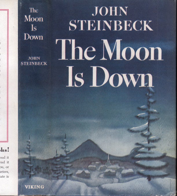 Item #35856 The Moon is Down. John STEINBECK.