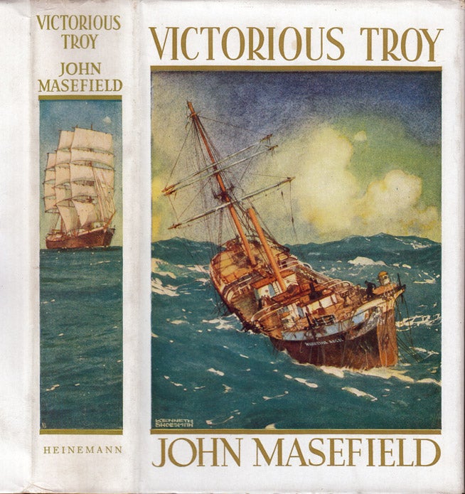 Item #35886 Victorious Troy or The Hurrying Angel. John MASEFIELD.