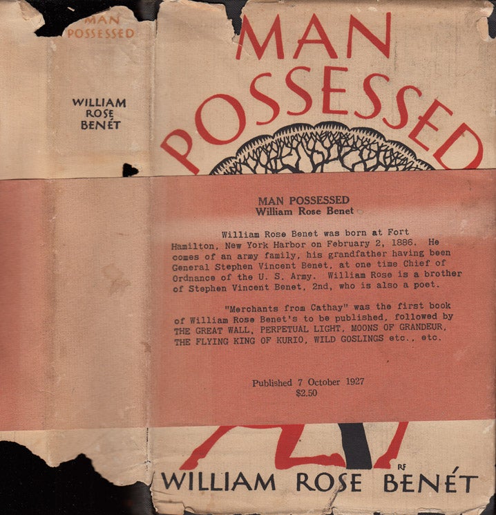 Item #35898 Man Possessed, Being the Selected Poems. William Rose BENET