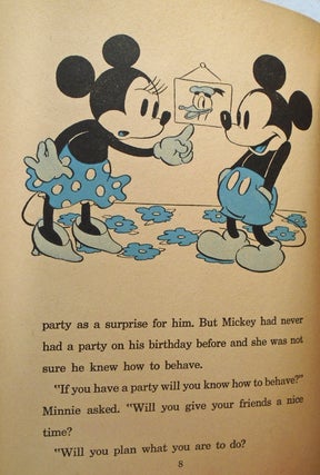 Mickey Mouse Has a Party: A School Reader