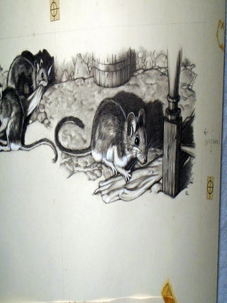Original illustration and proof for Tough Winter