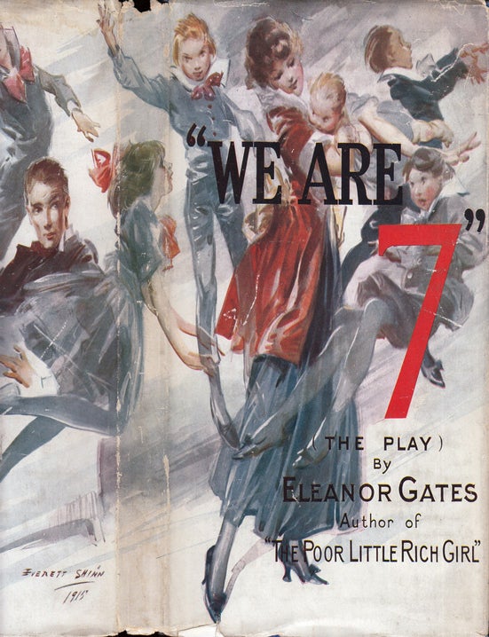 Item #37075 We Are Seven, A Three Act Whimsical Farce. Eleanor GATES