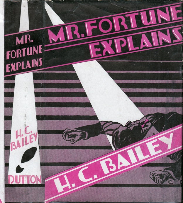 Item #37078 Mr. Fortune Explains. H. C. BAILEY