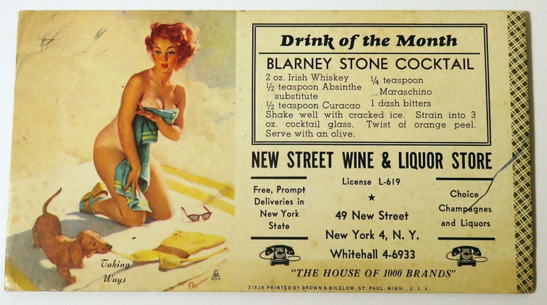 Item #37171 Drink of the Month: Blarney Stone Cocktail. NEW STREET WINE, LIQUOR STORE.