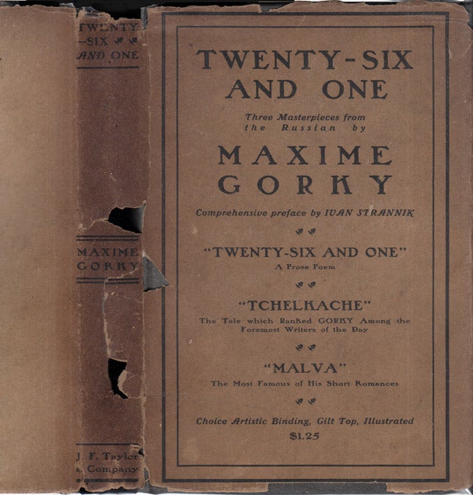 Item #37349 Twenty-Six and One and Other Stories from the Vagabond Series. Maxime GORKY.