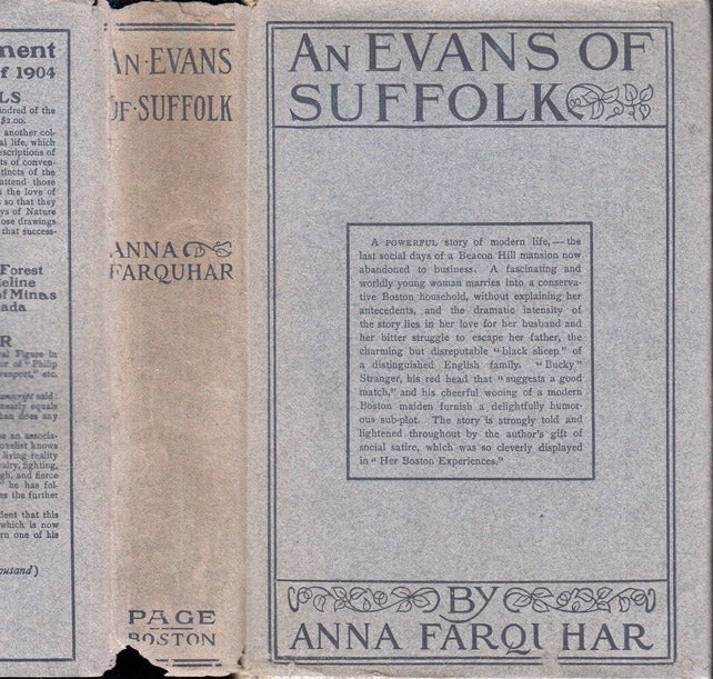 Item #37490 An Evans of Suffolk. Anna FARQUHAR.