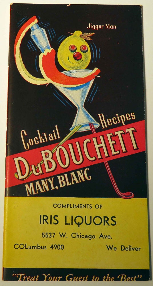 Item #37672 DuBouchett Cocktail Recipes. BLANC AND CO MANY