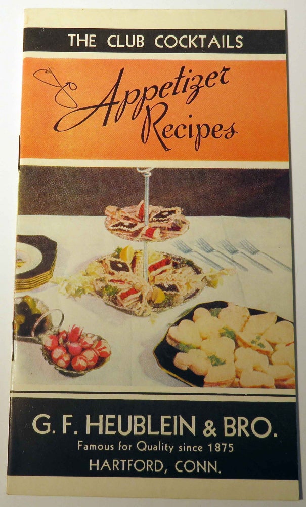 Item #37681 An Assortment of Appetizing Recipes for Canapes and Hors D'Oeuvres - Also a Few...