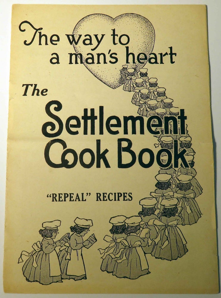Item #37699 The Settlement Cook Book Repeal Recipes [Supplement]. Mrs. Simon KANDER.