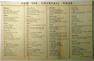 Here's How For the Cocktail Hour [Recipes]