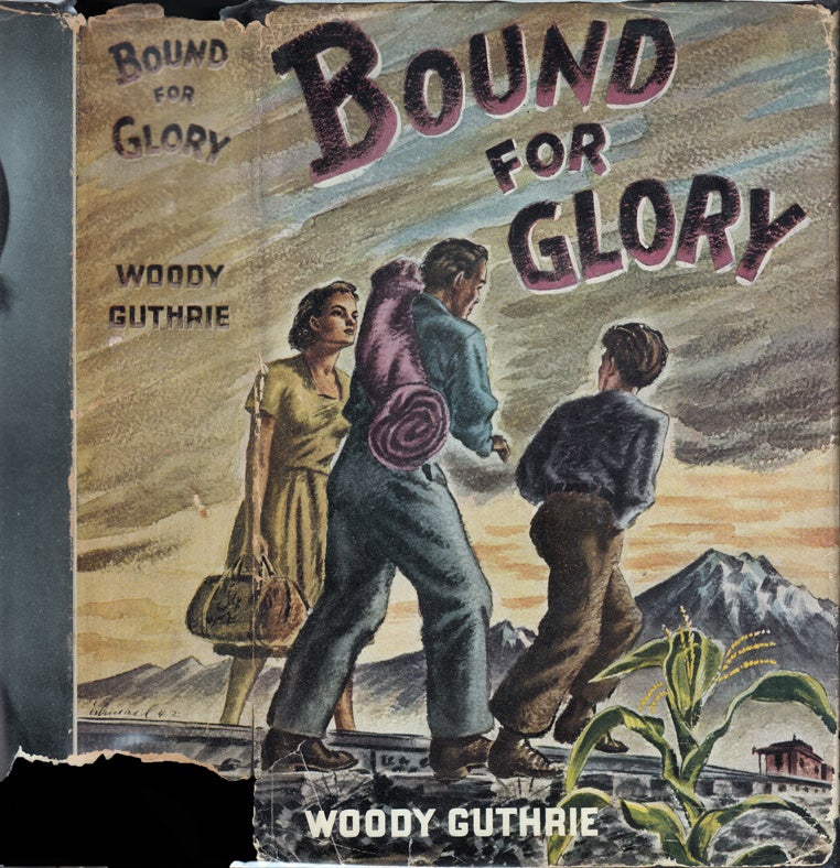 Item #37720 Bound For Glory. Woody GUTHRIE.
