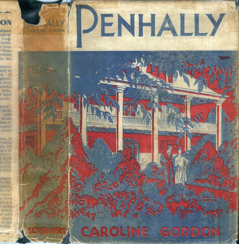 Item #37731 Penhally [SIGNED AND INSCRIBED TO AUTHOR'S COUSIN]. Caroline GORDON.