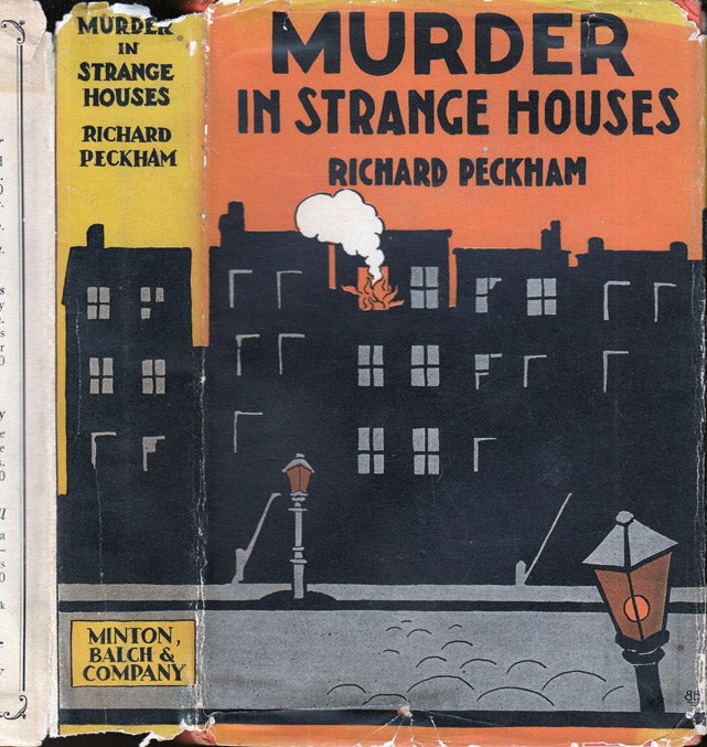 Item #37779 Murder in Strange Houses. Richard PECKHAM