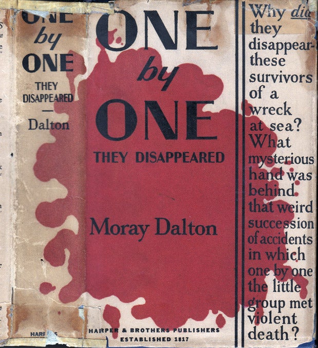 Item #37788 One by One They Disappeared. Moray DALTON