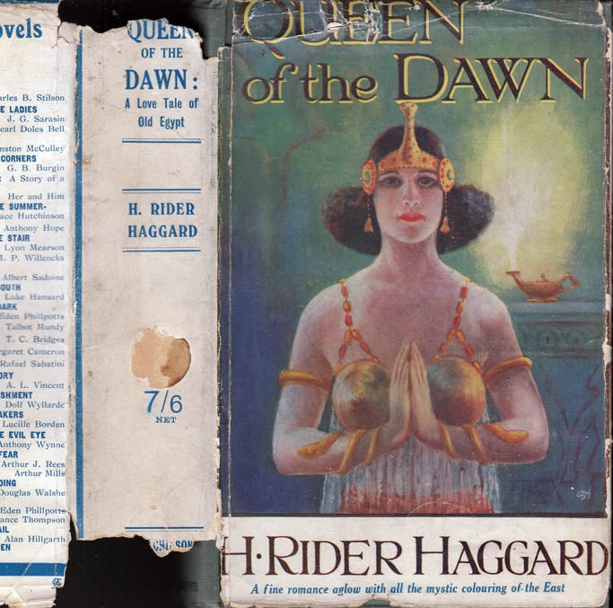 Item #39598 Queen of the Dawn, A Love Tale of Old Egypt. H. Rider HAGGARD