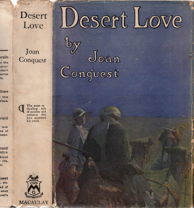 Item #39661 Desert Love. Joan CONQUEST.