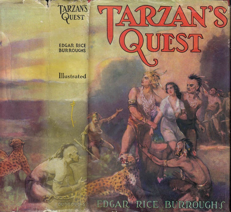 Item #39678 Tarzan's Quest. Edgar Rice BURROUGHS.