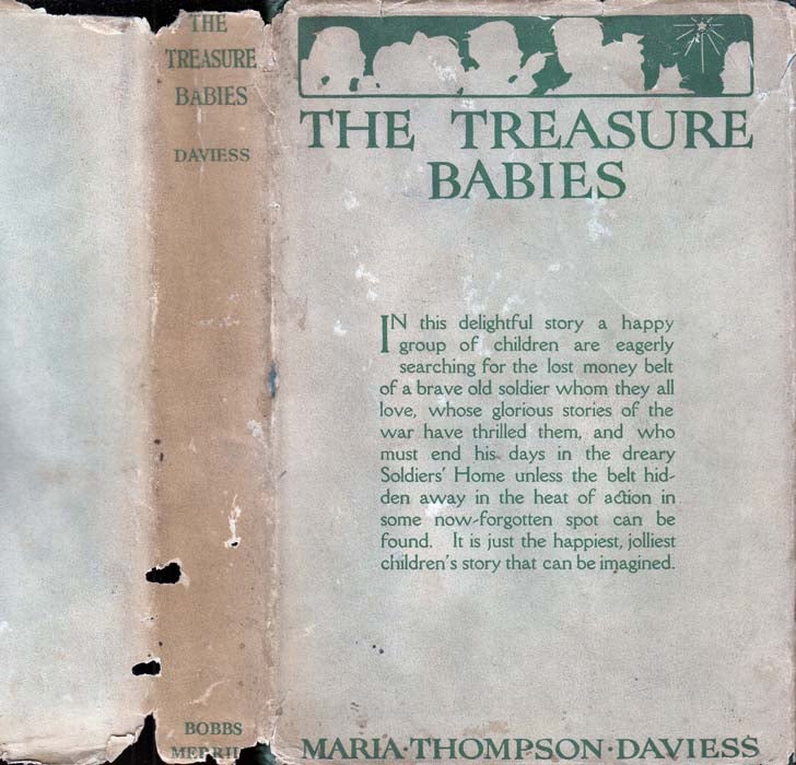 Item #39793 The Treasure Babies. Maria Thompson DAVIESS
