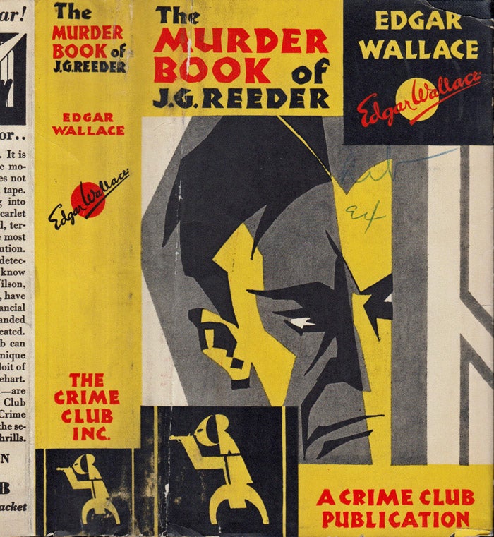 Item #39818 The Murder Book of J. G. Reeder. Edgar WALLACE.