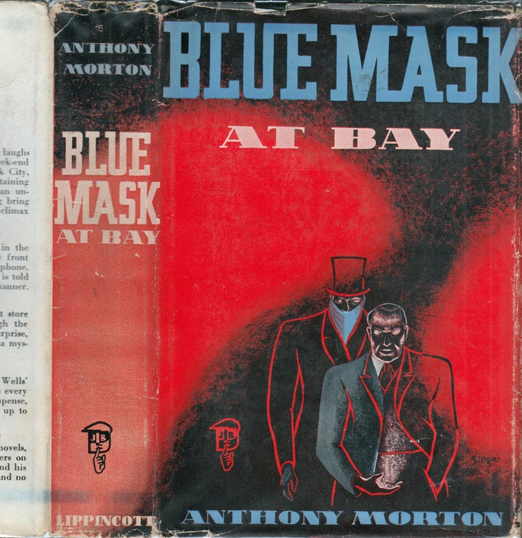 Item #39855 Blue Mask at Bay. Anthony MORTON, John CREASEY.