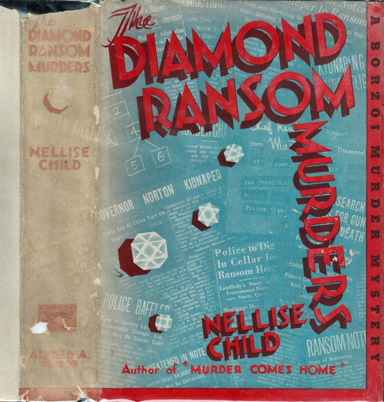 Item #39858 The Diamond Ransom Murders. Nellise CHILD.