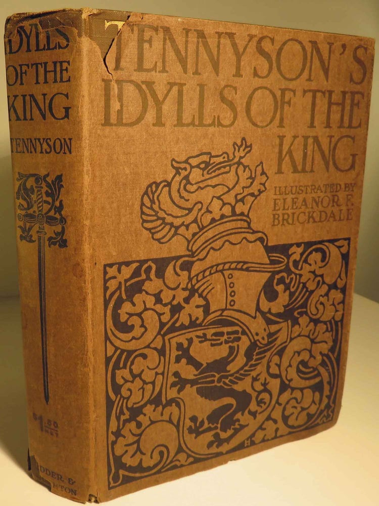 Item #39888 Idylls of the King. Alfred Lord TENNYSON, Eleanor Fortescue Brickdale