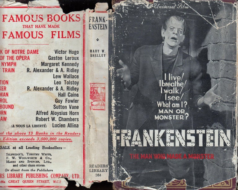 Item #39973 Frankenstein or The Modern Prometheus. Mary W. SHELLEY.