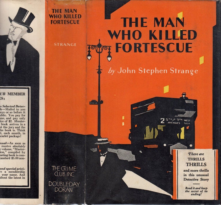 Item #39988 The Man Who Killed Fortescue [BIBLIO-MYSTERY]. John Stephen STRANGE
