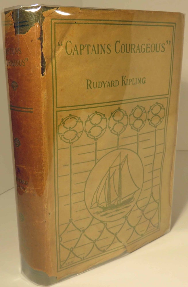 Item #40582 Captains Courageous A Story of the Grand Banks. Rudyard KIPLING