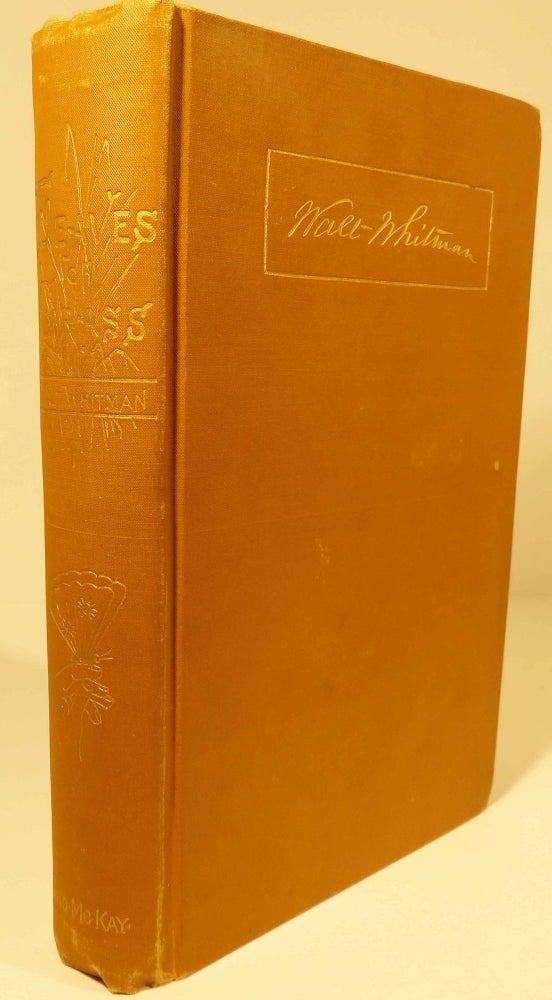 Item #40597 Leaves of Grass with "Annex, Sands at Seventy" Walt WHITMAN