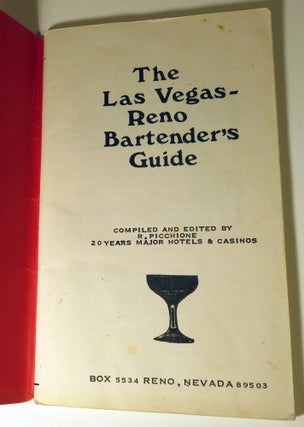 The Las Vegas - Reno Bartender's Guide