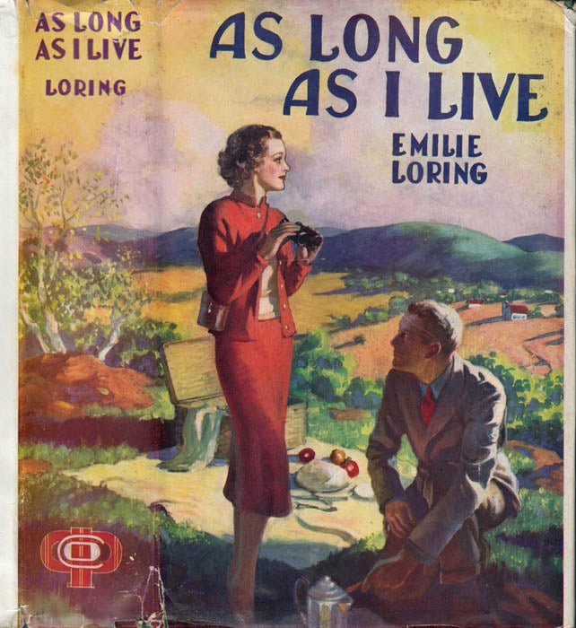 Item #40770 As Long as I Live. Emilie LORING